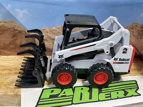 1.25 skid steer with 1.25 skid steer attachments toys|Bobcat Diecast Construction Loaders 1:25 Scale for sale .